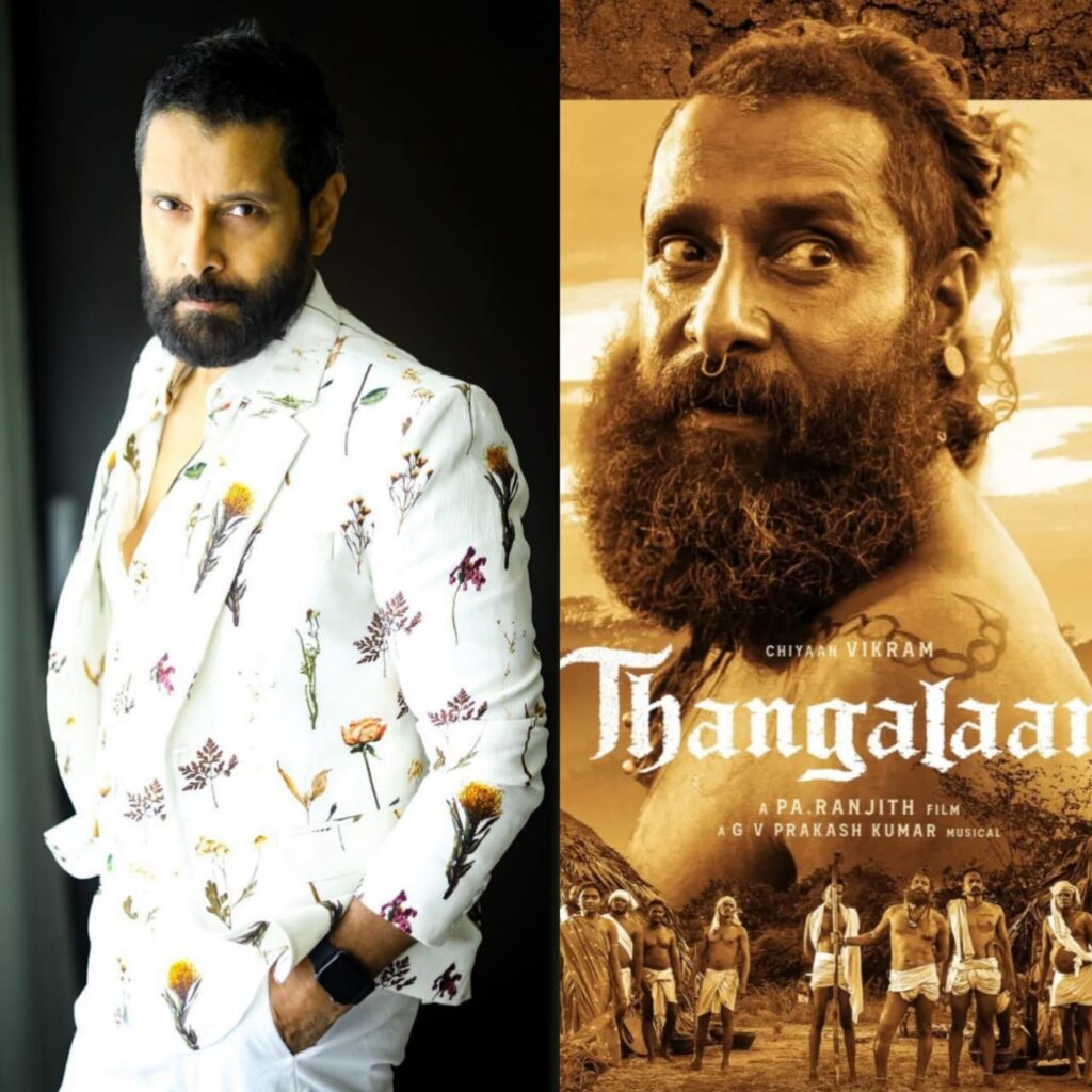 CHIYAAN VIKRAM IN THANGALAAN